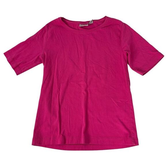 Chico’s Pink Short Sleeve T-Shirt size Small - Picture 1 of 3
